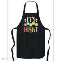 Its Bingo Night Bingo Player Gift Gambling Lottery Bingo Apron thumb 0