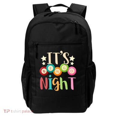 Its Bingo Night Bingo Player Gift Gambling Lottery Bingo Backpack