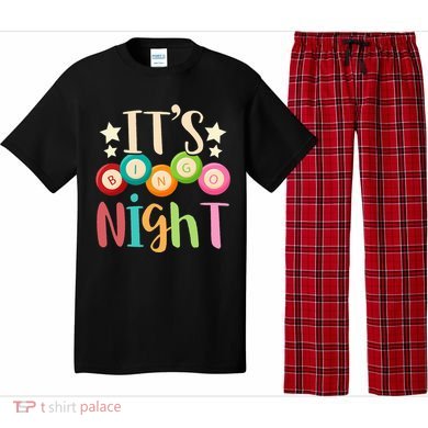 Its Bingo Night Bingo Player Gift Gambling Lottery Bingo Pajama Set