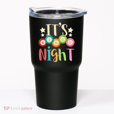 Its Bingo Night Bingo Player Gift Gambling Lottery Bingo Tumbler