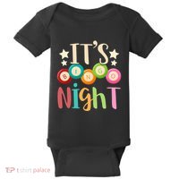 Its Bingo Night Bingo Player Gift Gambling Lottery Bingo Baby Bodysuit thumb 0