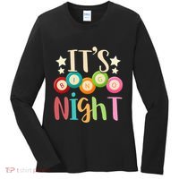 Its Bingo Night Bingo Player Gift Gambling Lottery Bingo Women's Long Sleeve Shirt thumb 0