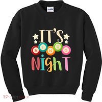 Its Bingo Night Bingo Player Gift Gambling Lottery Bingo Kids Sweatshirt thumb 0