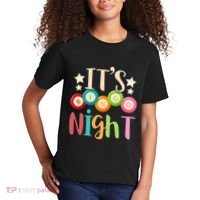 Its Bingo Night Bingo Player Gift Gambling Lottery Bingo Kids T-Shirt thumb 2