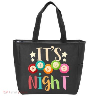 Its Bingo Night Bingo Player Gift Gambling Lottery Bingo Tote Bag