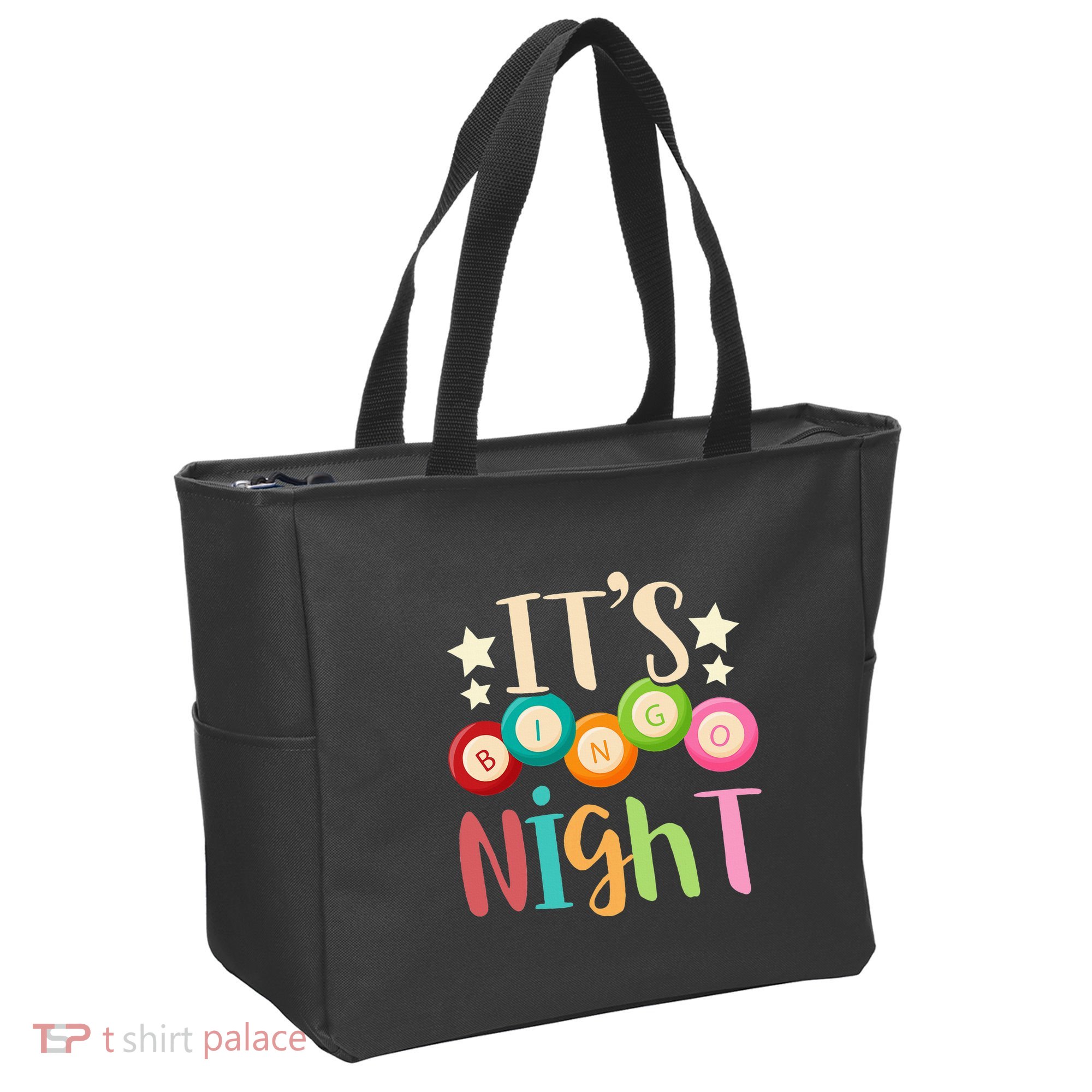 Its Bingo Night Bingo Player Gift Gambling Lottery Bingo Tote Bag