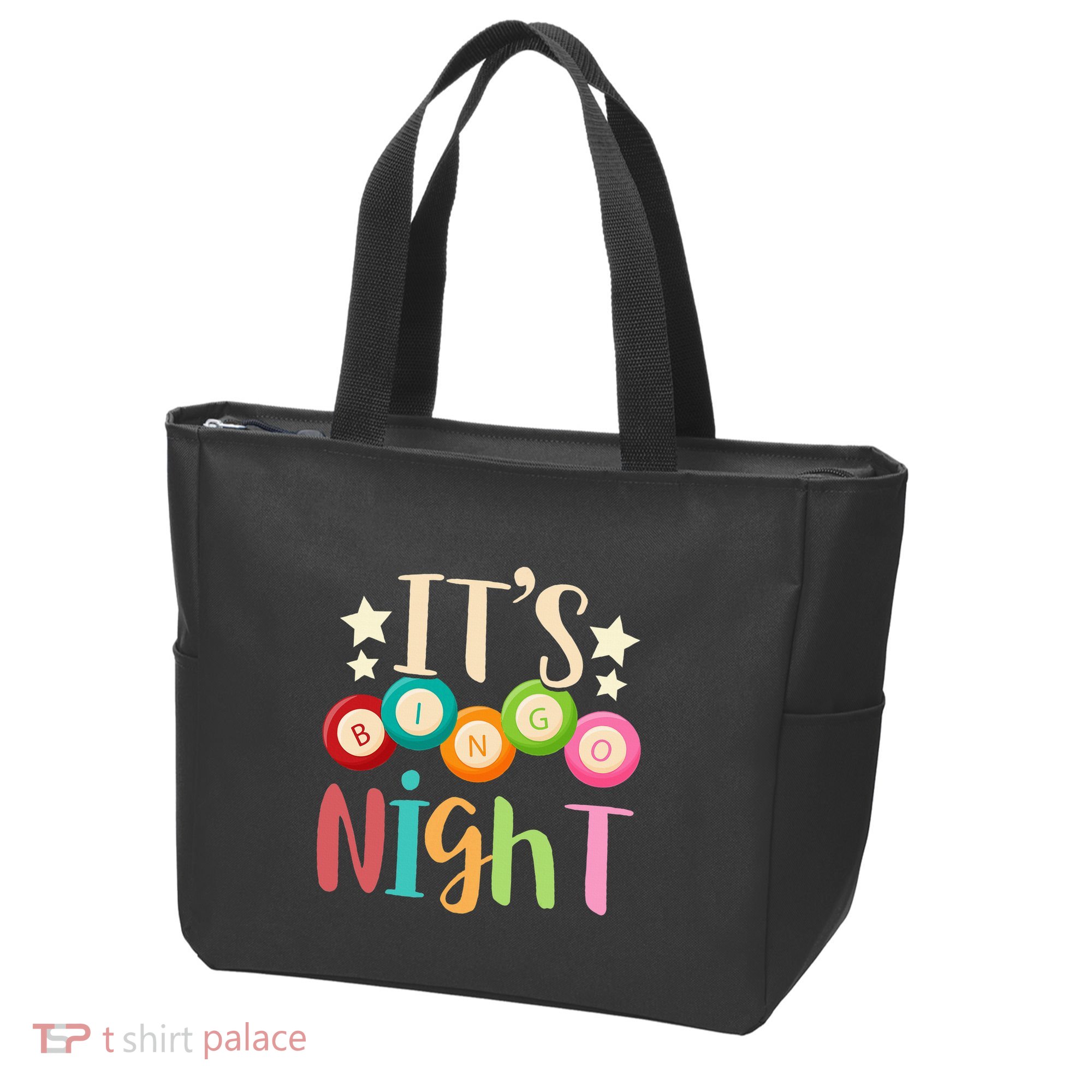 Its Bingo Night Bingo Player Gift Gambling Lottery Bingo Tote Bag