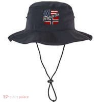 I'm Both Of Them American Norwegian Bucket Hat thumb 0