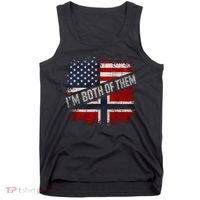 I'm Both Of Them American Norwegian Tank Top thumb 0