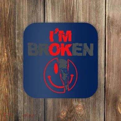 IM Broken (On Back) Coaster