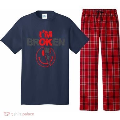 IM Broken (On Back) Pajama Set