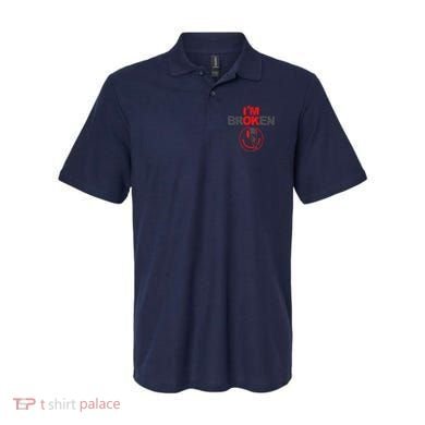 IM Broken (On Back) Polo