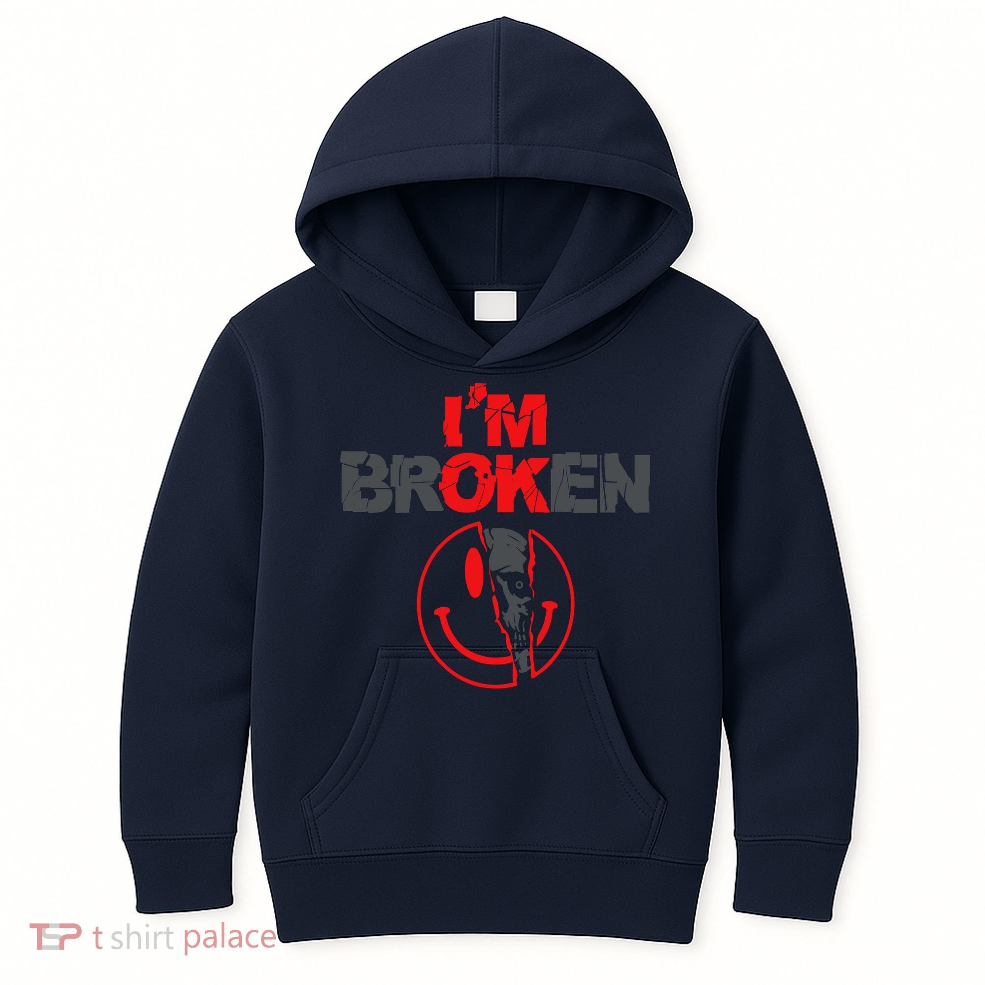 IM Broken (On Back) Kids Hoodie