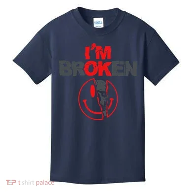 IM Broken (On Back) Kids T-Shirt