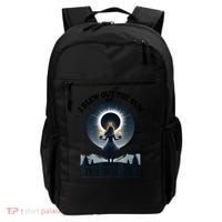 I Blew Out The Sun On My Birthday Total Solar Eclipse Retro Backpack thumb 0