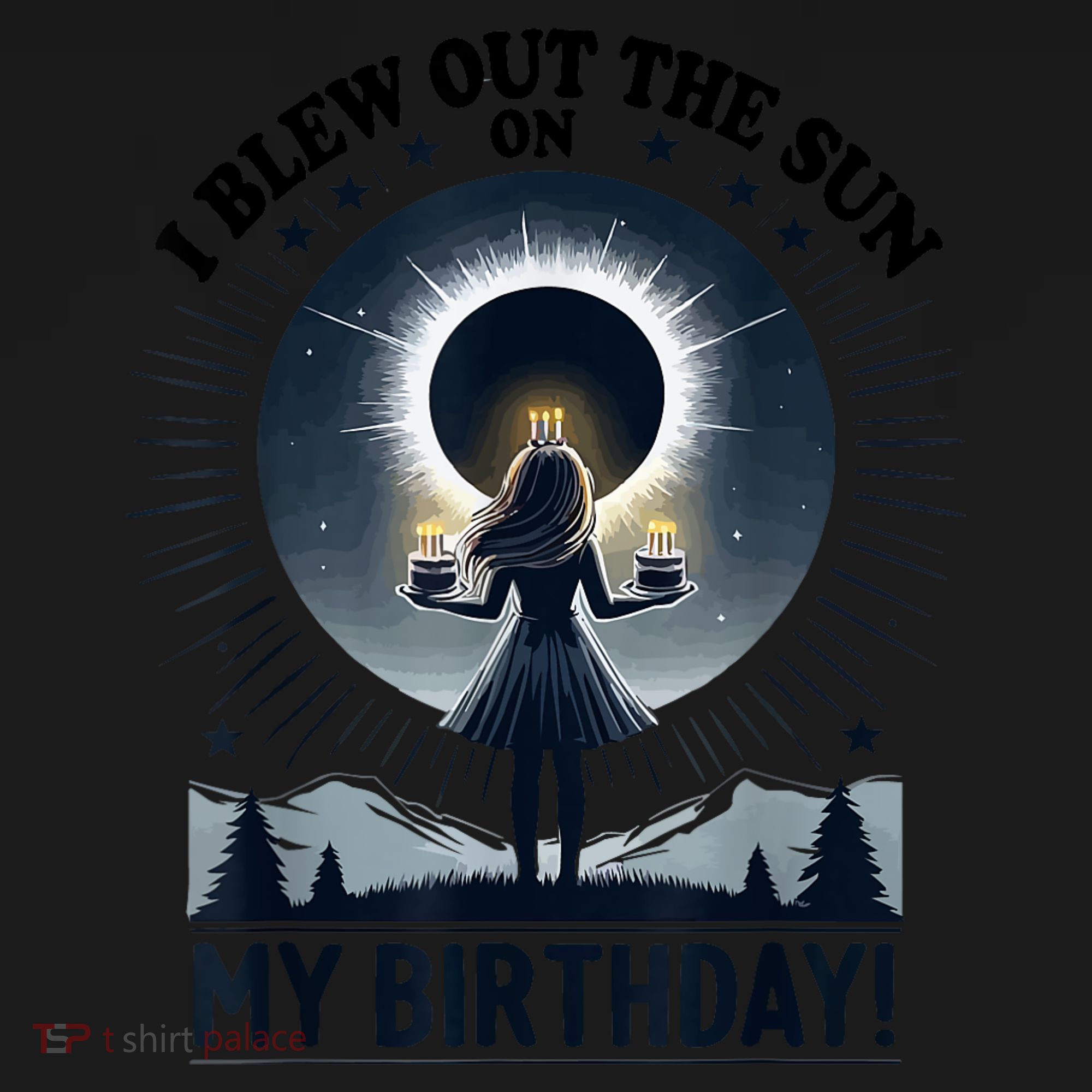 I Blew Out The Sun On My Birthday Total Solar Eclipse Retro Toddler Hoodie