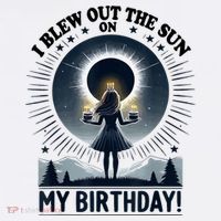 I Blew Out The Sun On My Birthday Total Solar Eclipse Retro Coffee Mug thumb 5