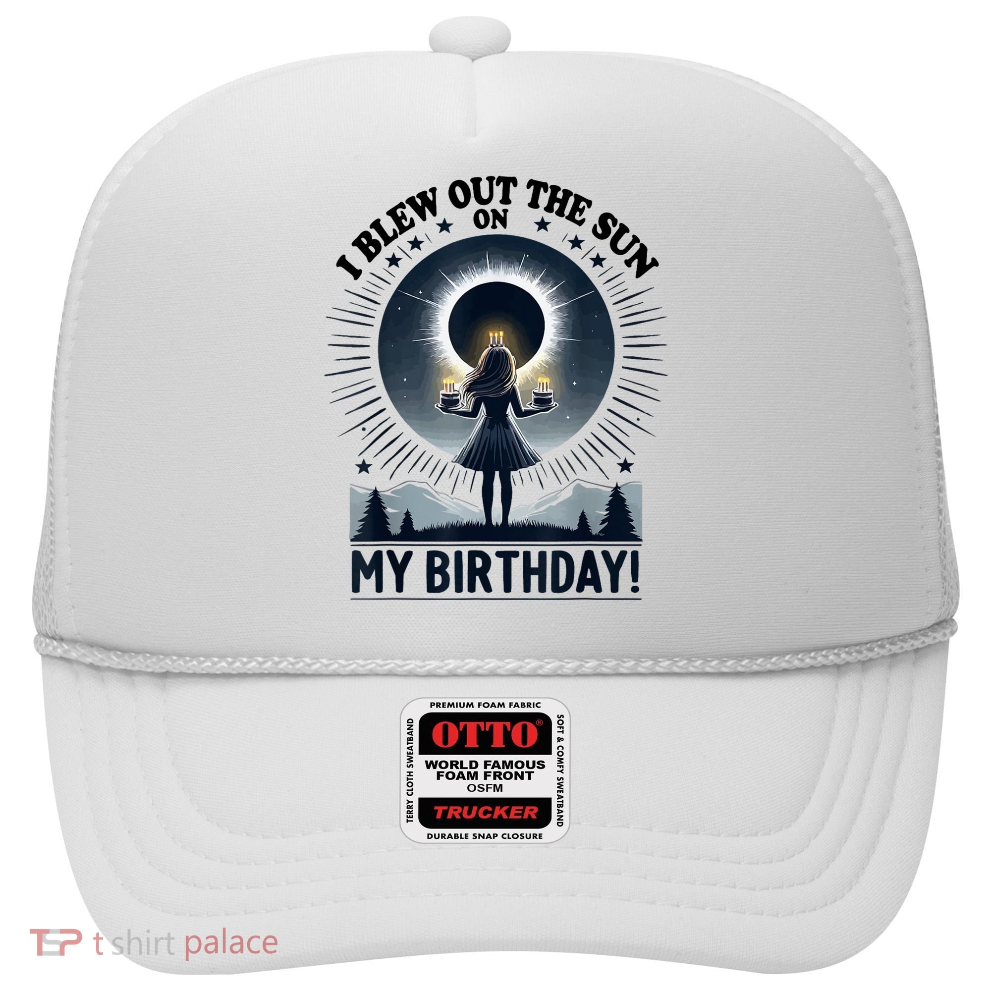 I Blew Out The Sun On My Birthday Total Solar Eclipse Retro Hat
