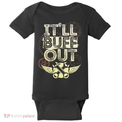 Itll Buff Out Baby Bodysuit