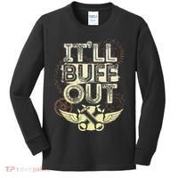 Itll Buff Out Kids Long Sleeve Shirt thumb 0