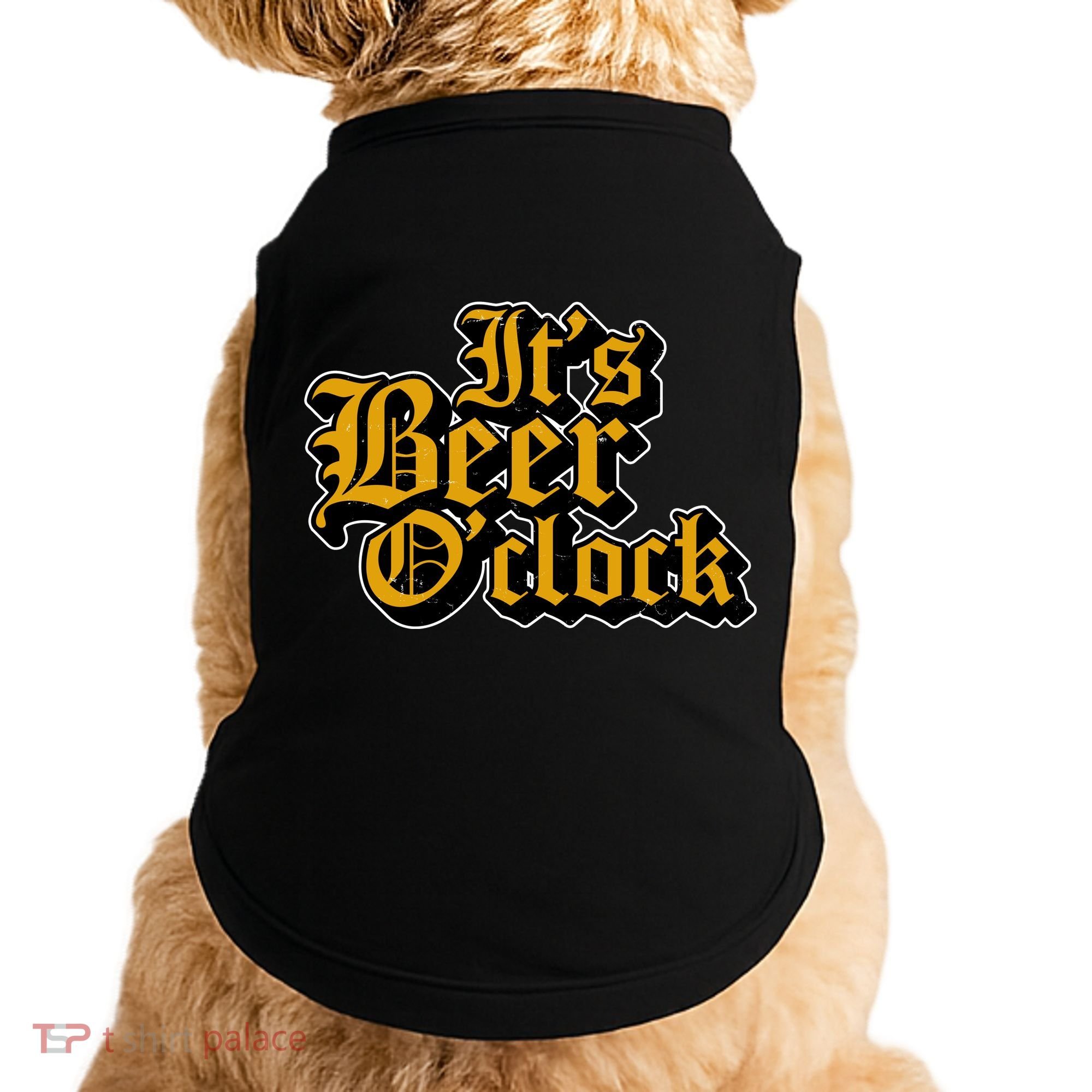 Its Beer O Clock Doggie Tank