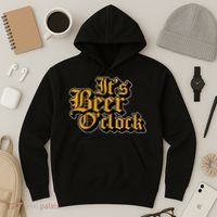 Its Beer O Clock Hoodie thumb 3