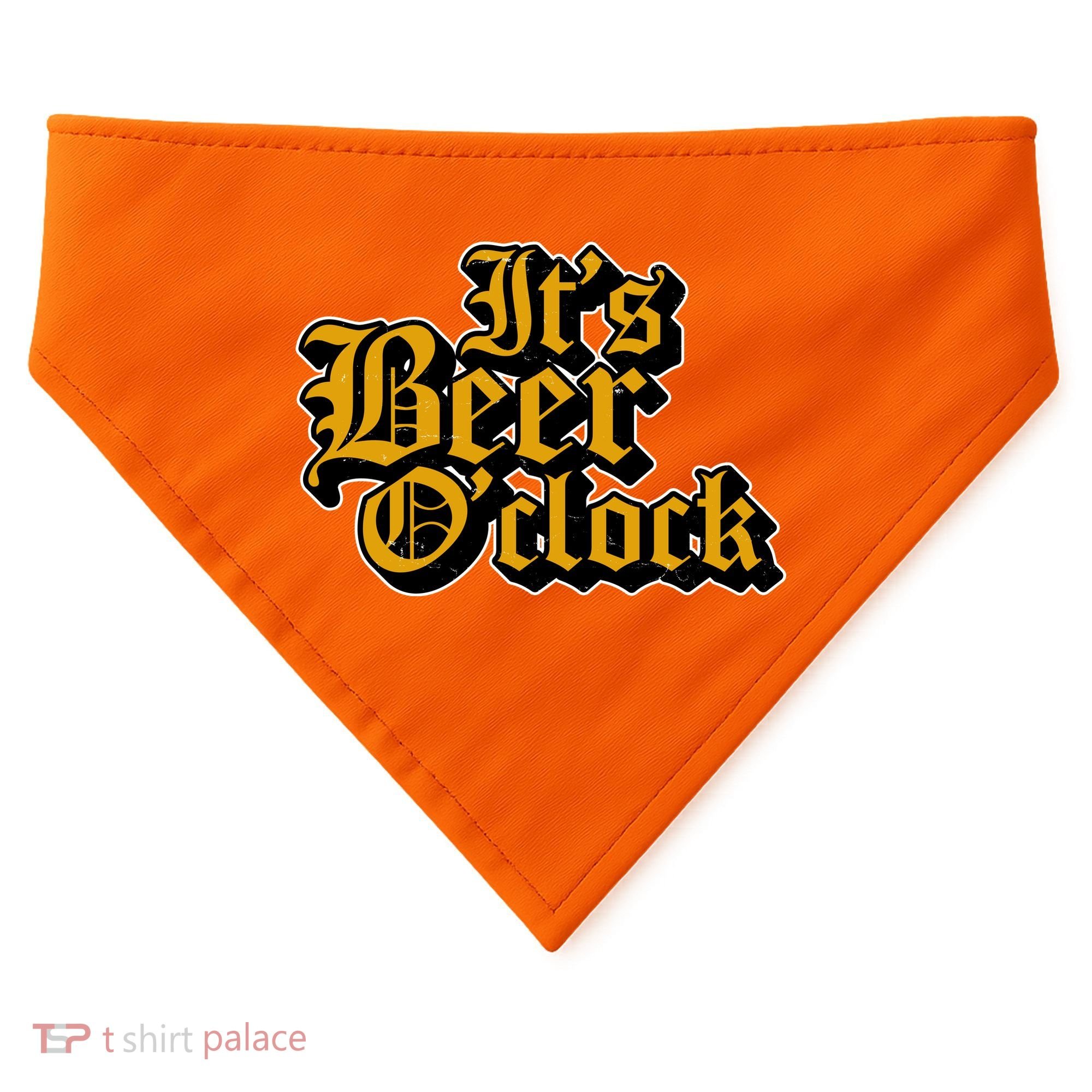 Its Beer O Clock USA-Made Doggie Bandana