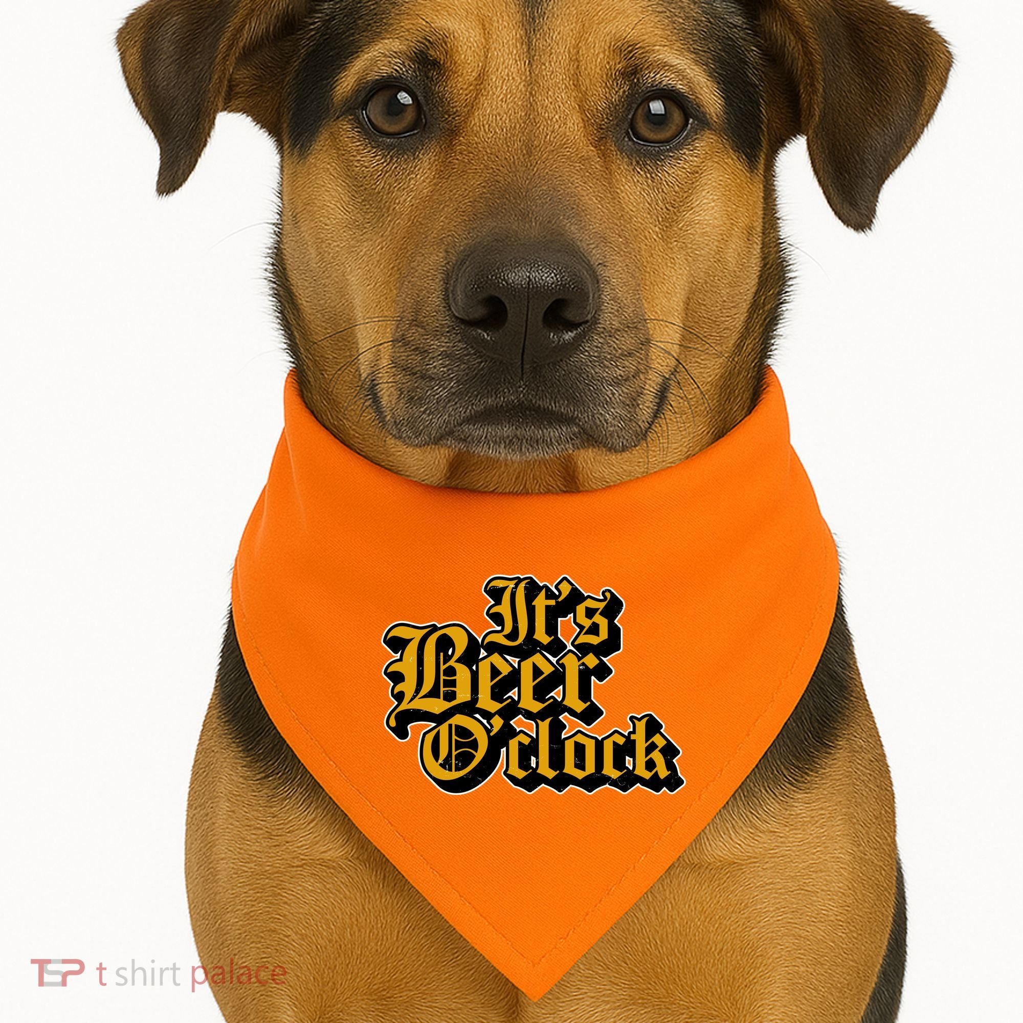 Its Beer O Clock USA-Made Doggie Bandana
