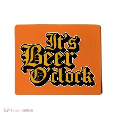 Its Beer O Clock Mousepad