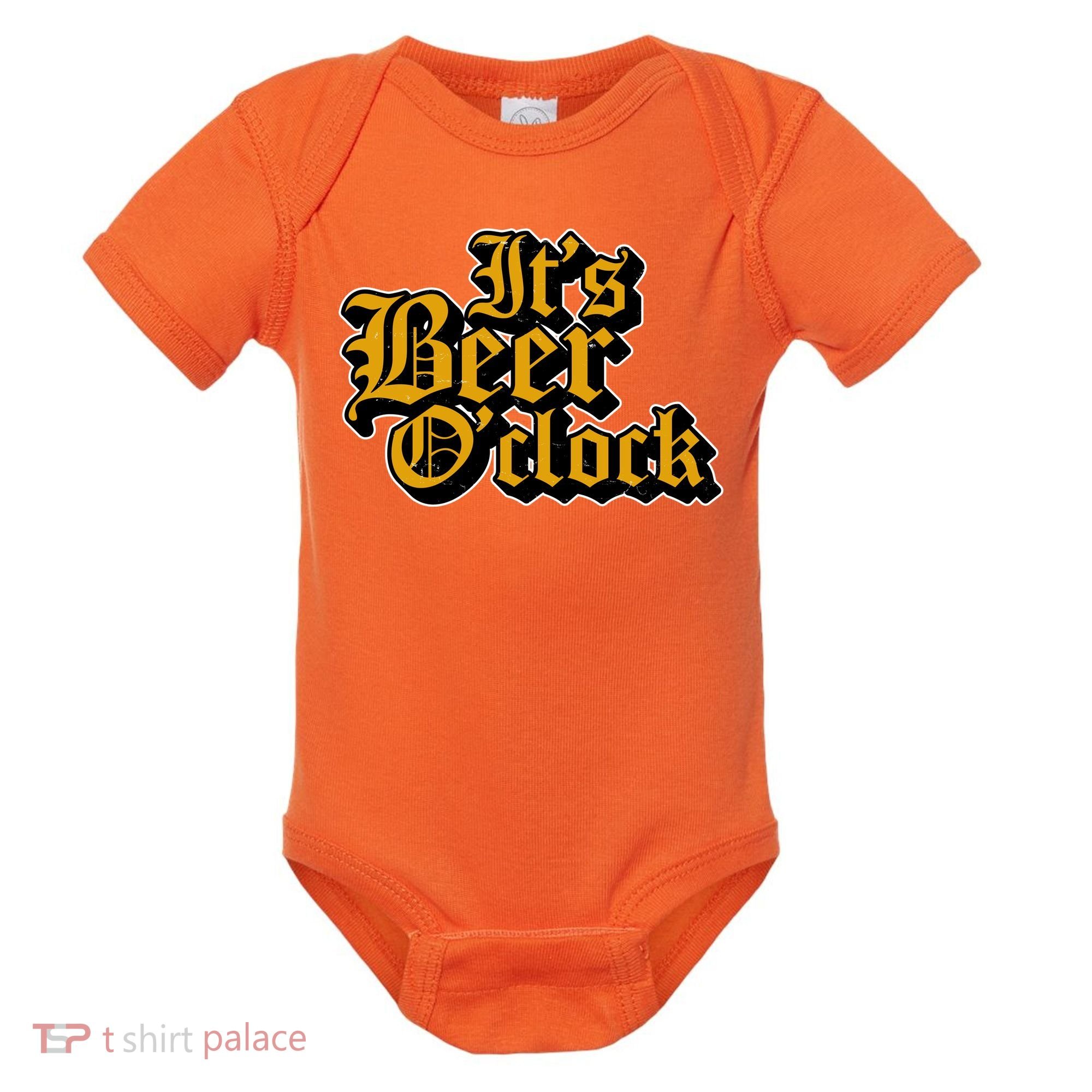 Its Beer O Clock Baby Bodysuit