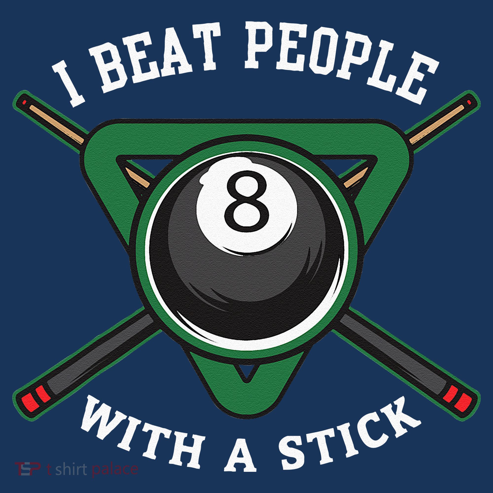 I Beat People With A Stick Billiards Ball Pool Gifts Women's Hoodie