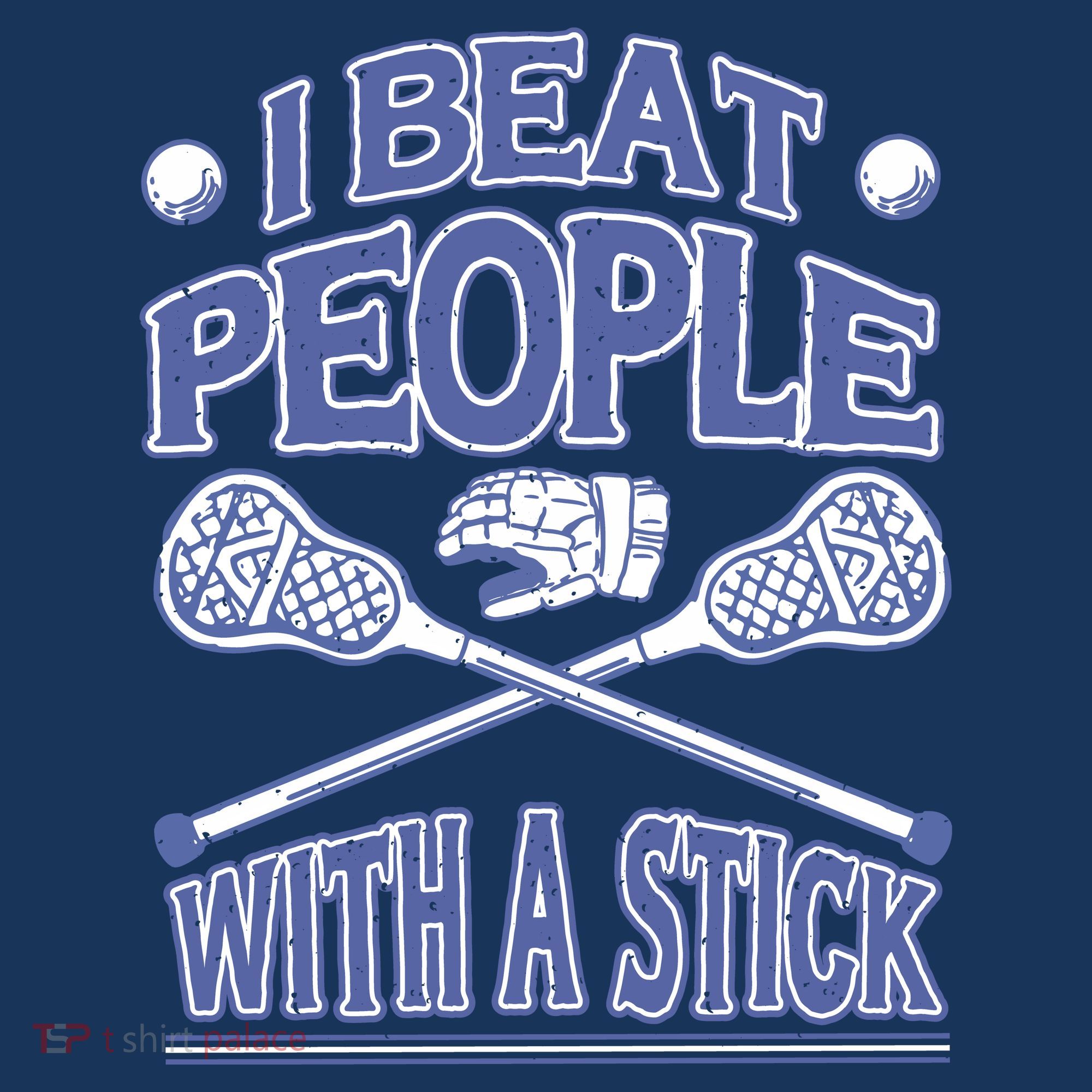 I Beat People With A Stick Lacrosse Sport Women's Tank Top