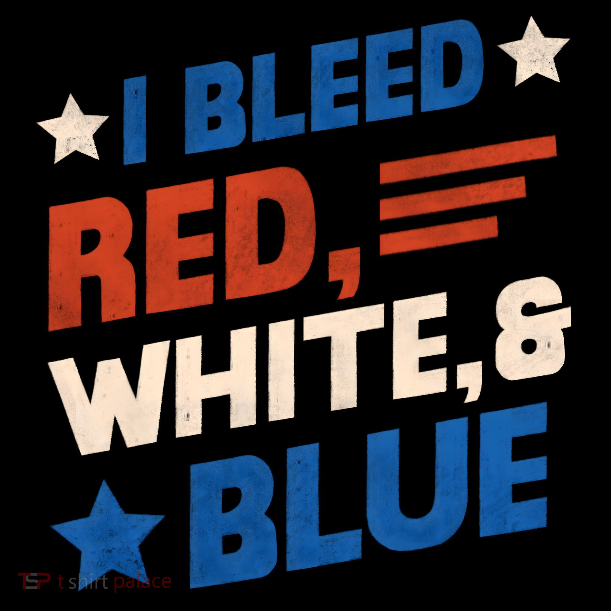 I Bleed Red White And Blue 4th Of July Coffee Mug