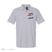 I Bleed Red White And Blue 4th Of July Polo thumb 0