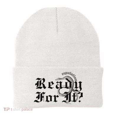 Inspired By Reputation Taylor Beanie