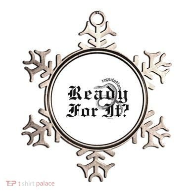 Inspired By Reputation Taylor Ornament