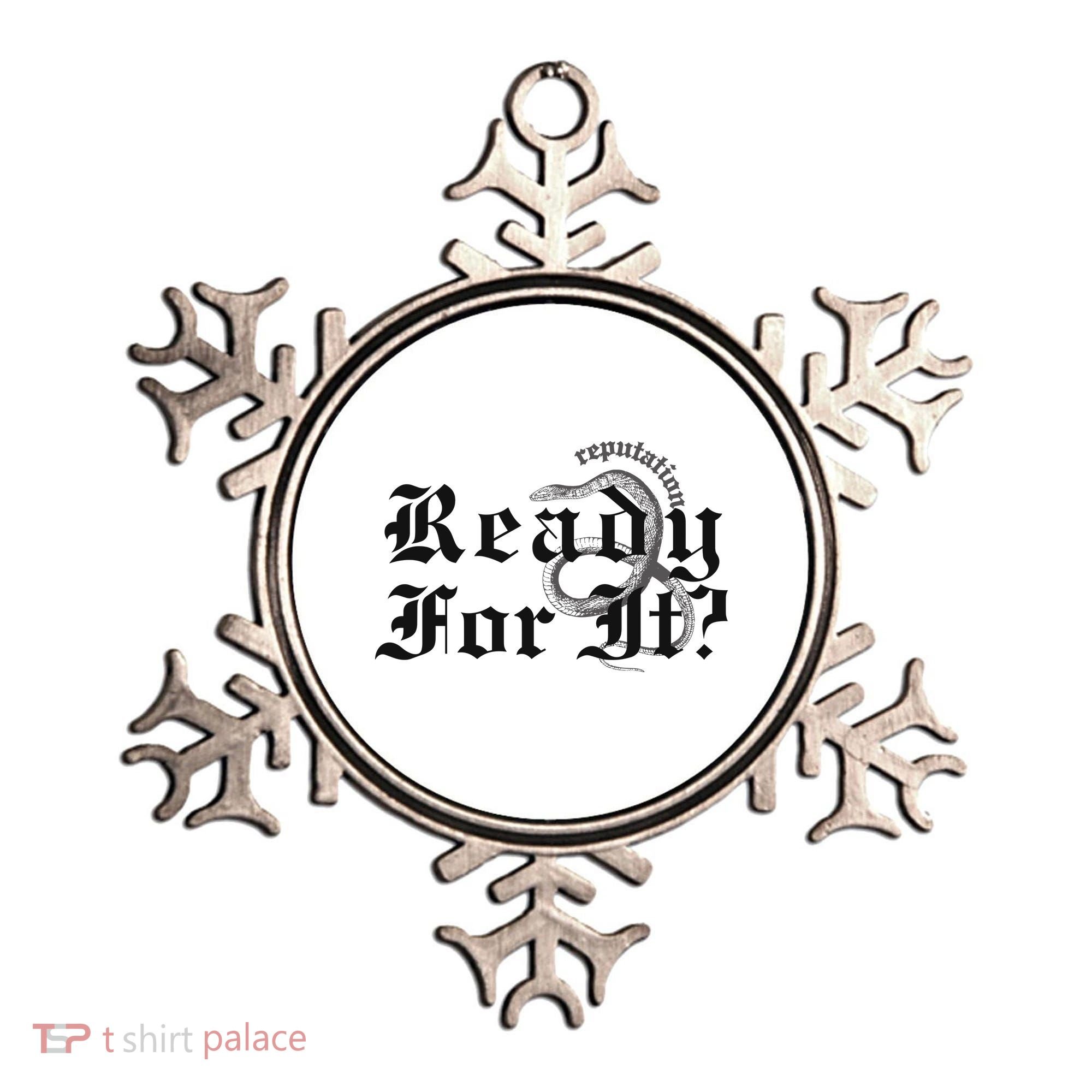 Inspired By Reputation Taylor Ornament