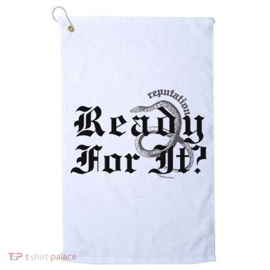 Inspired By Reputation Taylor Golf Towel