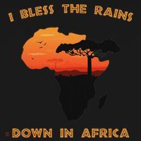 I Bless Rains Down In Africa Farmer Proud Africa Map Sweatshirt thumb 3