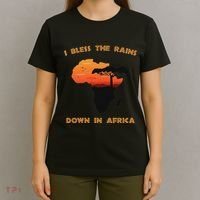 I Bless Rains Down In Africa Farmer Proud Africa Map T-Shirt thumb 4