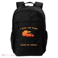 I Bless Rains Down In Africa Farmer Proud Africa Map Backpack thumb 0