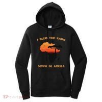I Bless Rains Down In Africa Farmer Proud Africa Map Women's Hoodie thumb 0