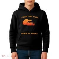 I Bless Rains Down In Africa Farmer Proud Africa Map Kids Hoodie thumb 4