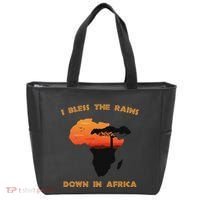 I Bless Rains Down In Africa Farmer Proud Africa Map Tote Bag thumb 0