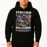 Italian Brainrot Shark Hoodie thumb 2