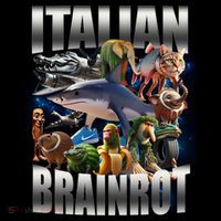Italian Brainrot Shark Sweatshirt thumb 3