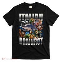 Italian Brainrot Shark T-Shirt thumb 0