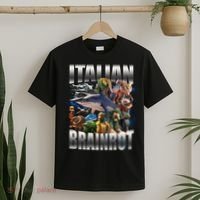Italian Brainrot Shark T-Shirt thumb 2
