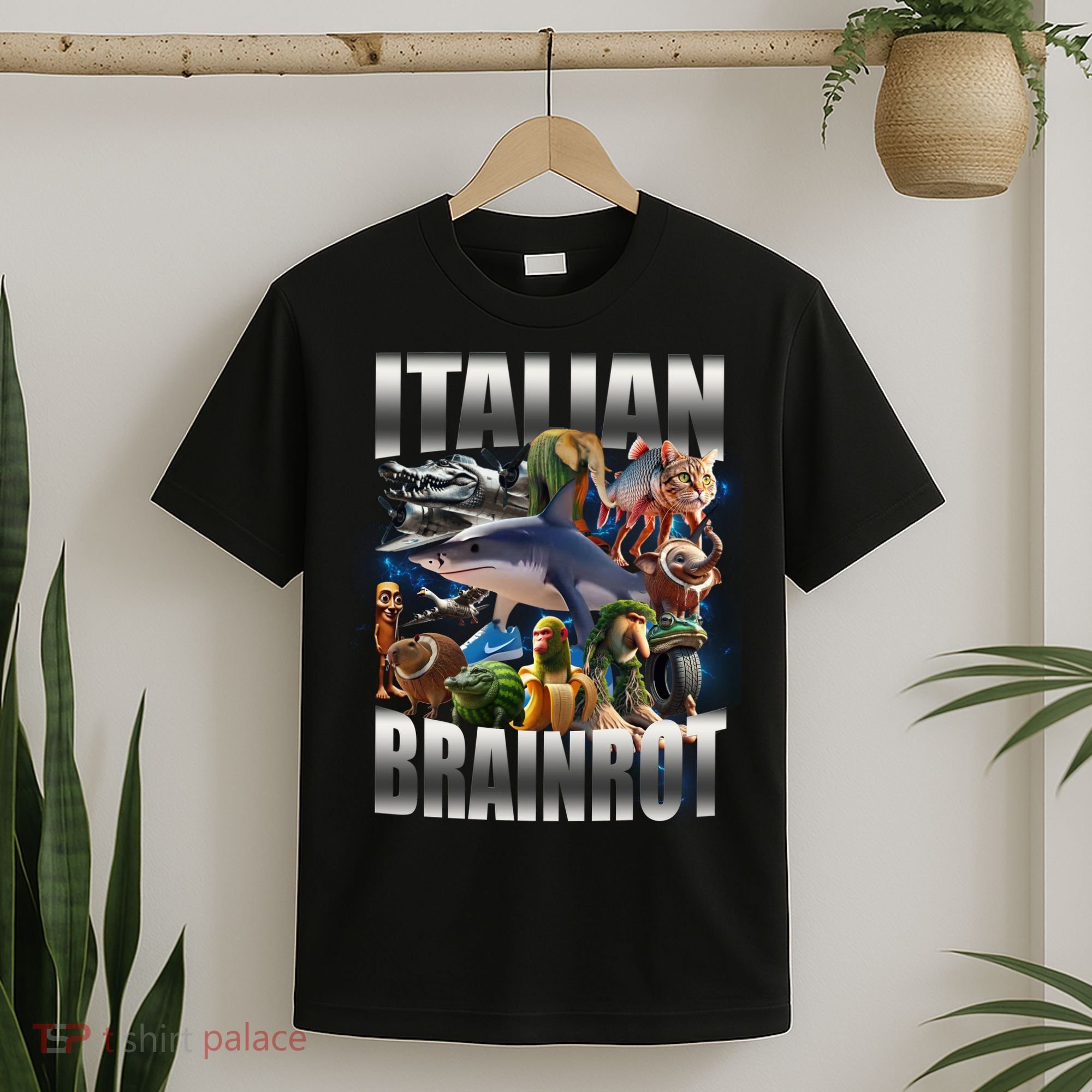 Italian Brainrot Shark T-Shirt