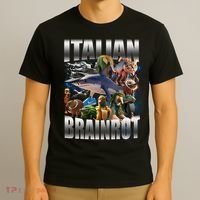 Italian Brainrot Shark T-Shirt thumb 3
